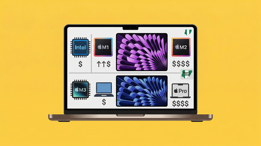 MacBook Price Guide Nigeria 2026: Intel vs M1 vs M2 vs M3 — What You Actually Pay