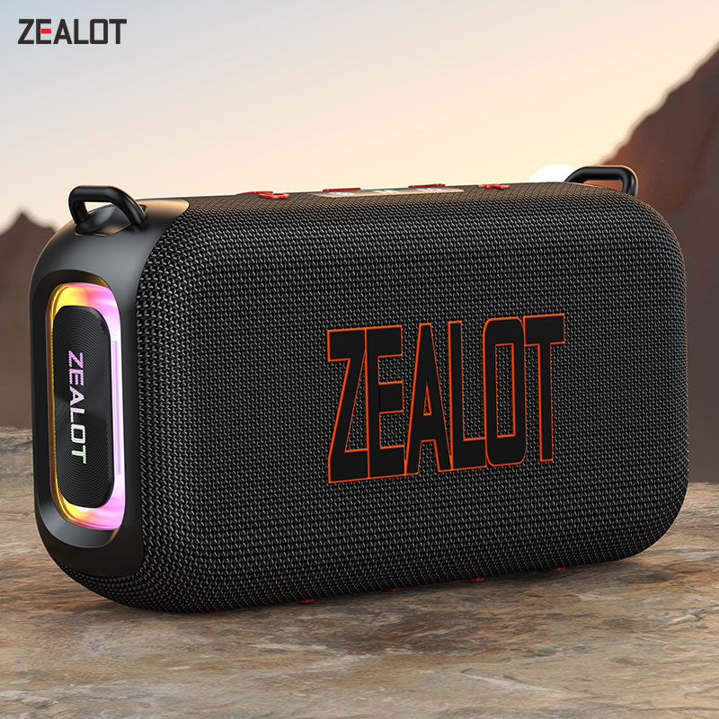 ZEALOT S85M Karaoke Bluetooth Speaker with Wireless Microphone - Angle 3