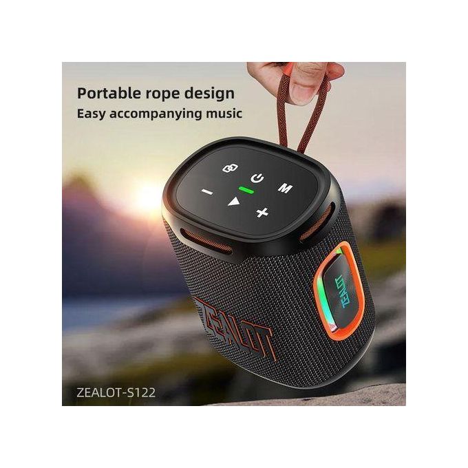 ZEALOT S122 Portable Outdoor Wireless Speaker - Angle 3