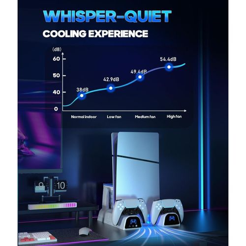 Multifunctional Cooling Stand For PS5 - Image 5