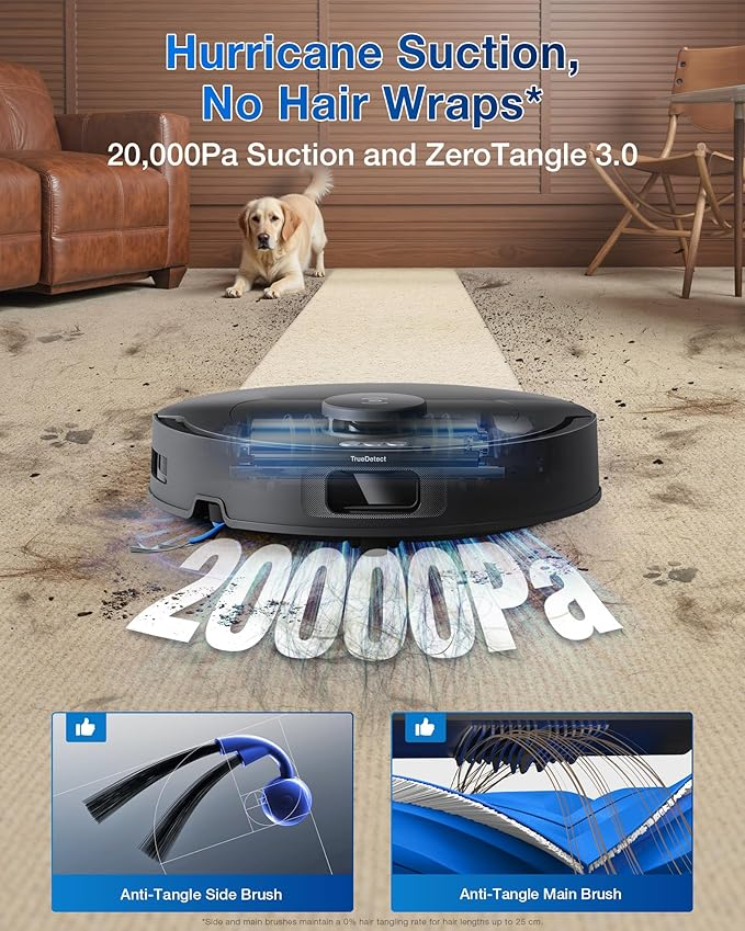 ECOVACS T30C EULER OMNI Robot Vacuum | COLOR” BLACK - Image 5