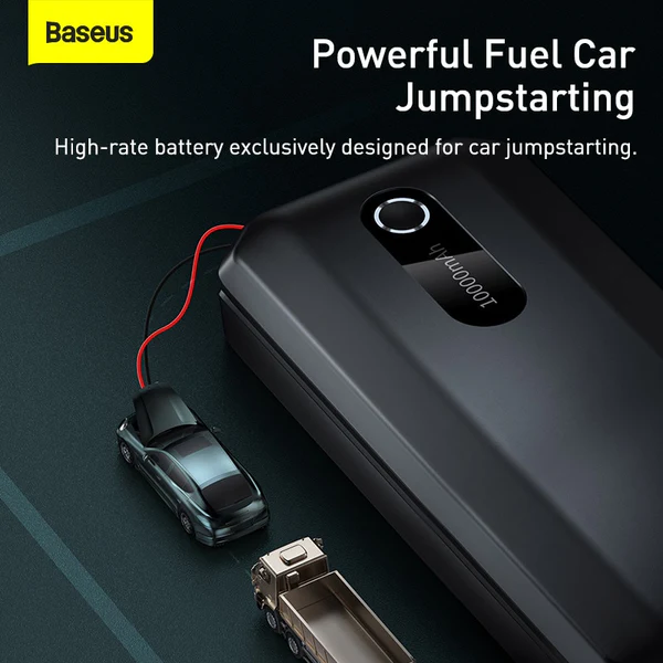 Baseus Super Energy Jump Starter(10000mAh,Peakcurrent 1000A) - Image 5