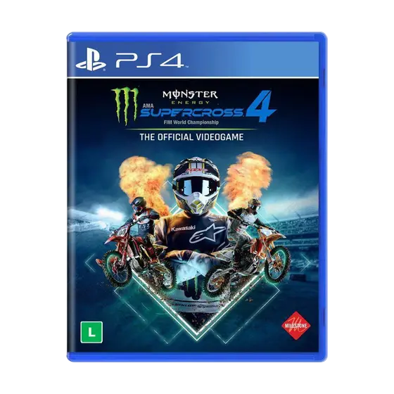 Monster Energy Supercross 4 PS4