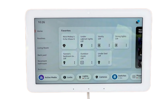 Echo Hub | 8” smart home control panel with Alexa