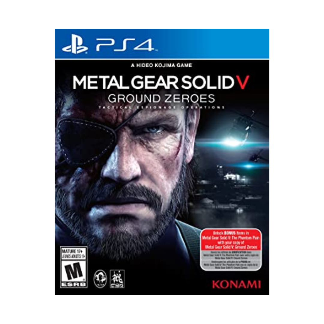 Metal Gear Solid V: Ground Zeroes – For Playstation 4
