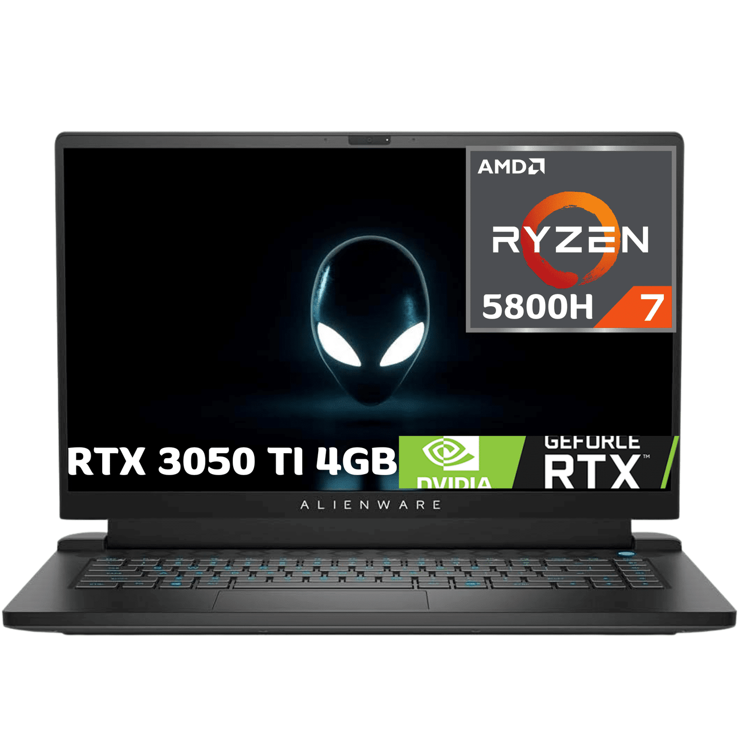 Alienware M15 R5 (Face ID) - 15.6" FHD 300Hz, 16GB RAM, 1TB NVMe SSD