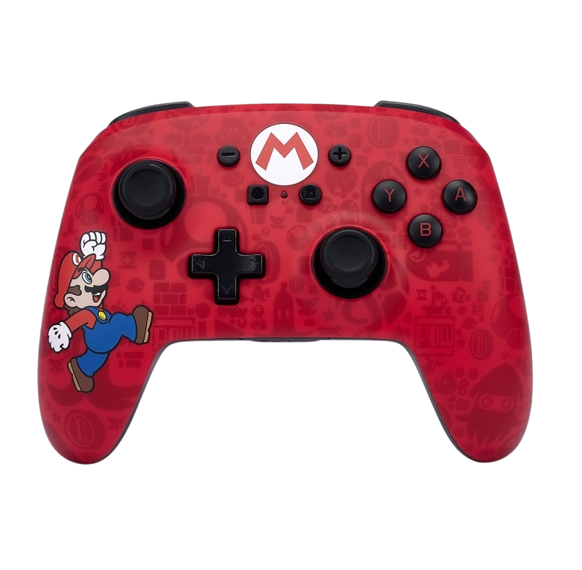 Nintendo Switch Enhanced Wireless Controller Super Mario Lite