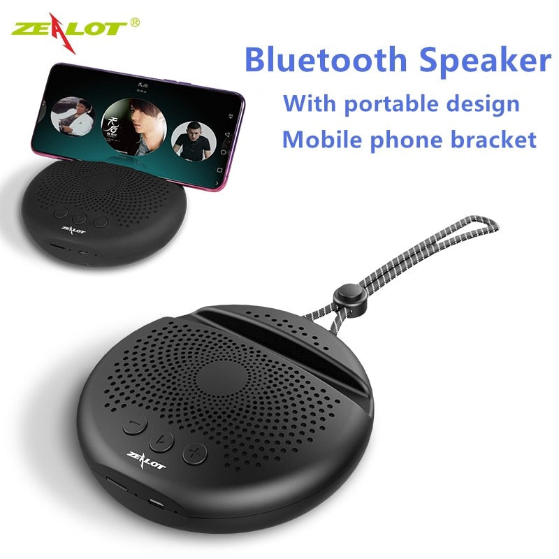 ZEALOT S24 Portable Bluetooth Speaker - Angle 2