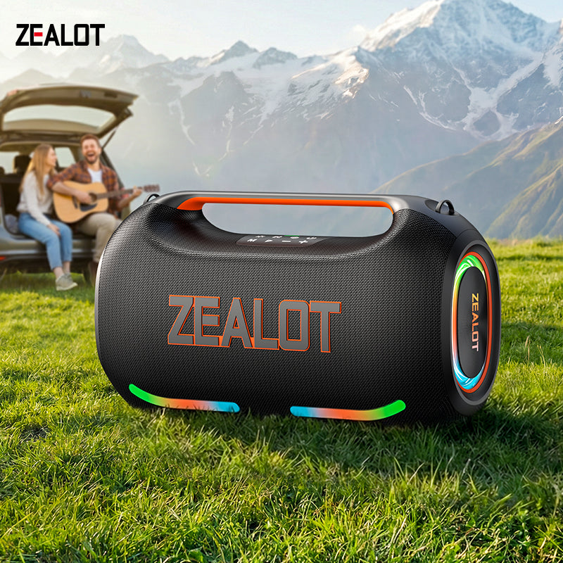 ZEALOT ZE41 Ultra High Output Heavy Bass Party Speaker - Angle 2