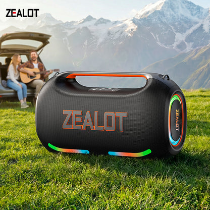 ZEALOT ZE41 Ultra High Output Heavy Bass Party Speaker - Angle 2