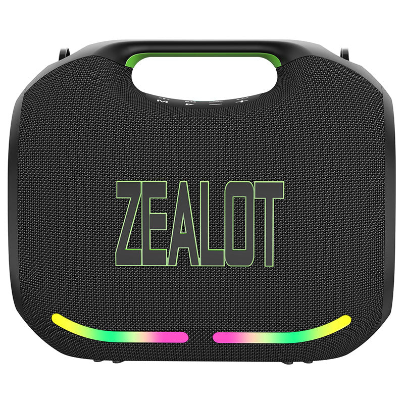 ZEALOT ZE01 Premium Heavy Bass Party Speaker - Angle 2