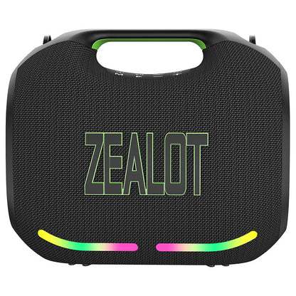 ZEALOT ZE01M Premium Party Speaker with Wireless Karaoke Mic - Angle 2
