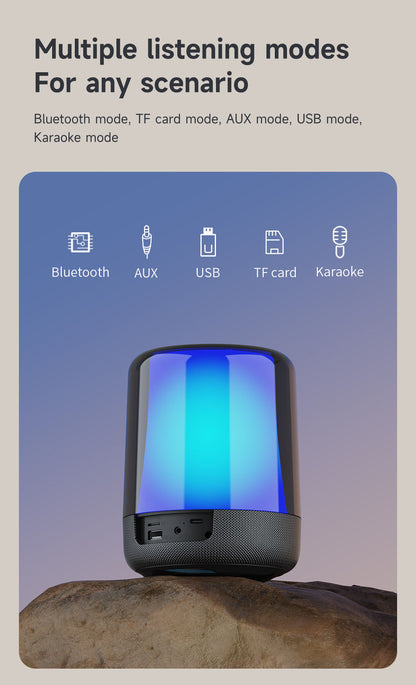 ZEALOT S66M Portable Karaoke Speaker with Wireless Microphone - Angle 2