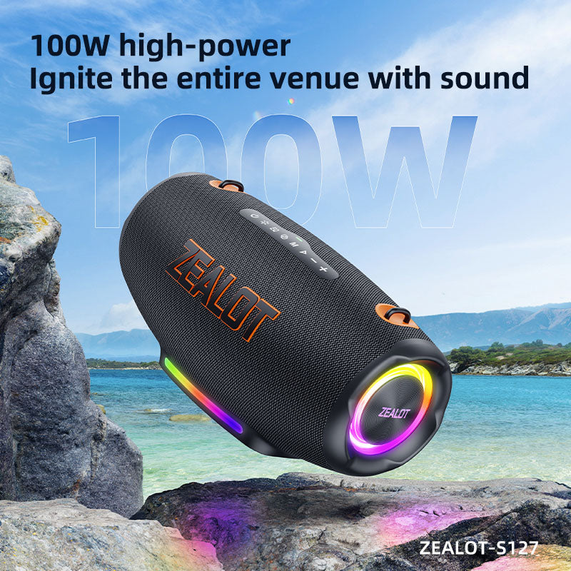 ZEALOT S127 High Power Outdoor Party Speaker - Angle 3