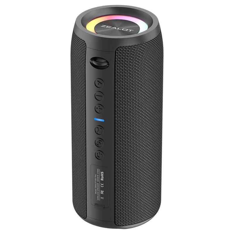 ZEALOT S51 Pro High Power Waterproof Bluetooth Speaker - Angle 2