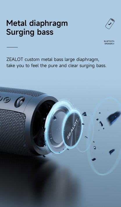ZEALOT S51 Pro High Power Waterproof Bluetooth Speaker