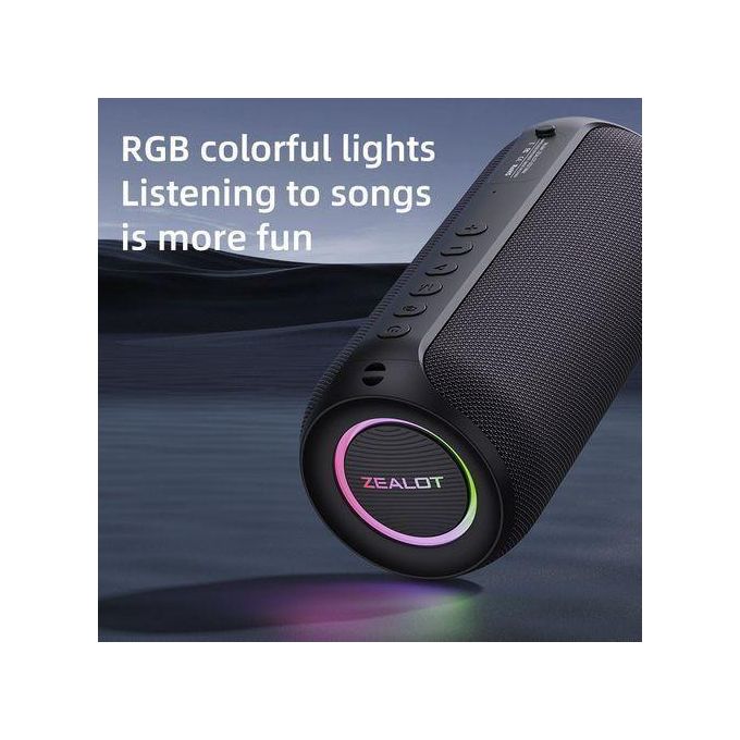 ZEALOT S32 Max Deep Bass Bluetooth Speaker - Angle 2