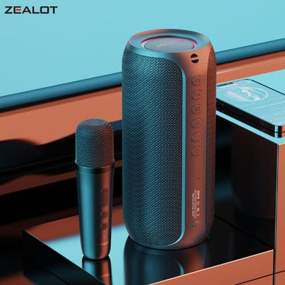 ZEALOT S69M Karaoke Portable Bluetooth Speaker with Mic