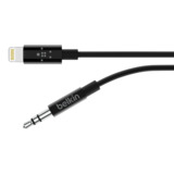 3.5mm Audio Cable With Lightning Connector 1.8m | Black - Image 2