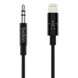 3.5mm Audio Cable With Lightning Connector 1.8m | Black