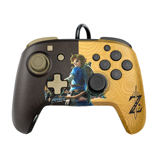 Super Mario Faceoff Deluxe+ Audio Wired Controller for Nintendo Switch and Oled