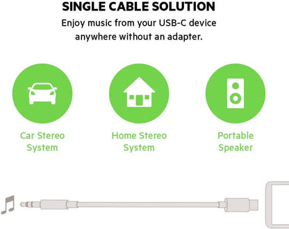 Belkin 3.5mm 0.9m Audio Cable With USB-C Connector - Image 4