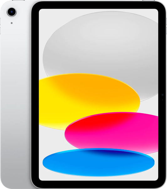 Apple - 10.9-Inch iPad 10th generation - WiFi Only tablet in Silver — front view