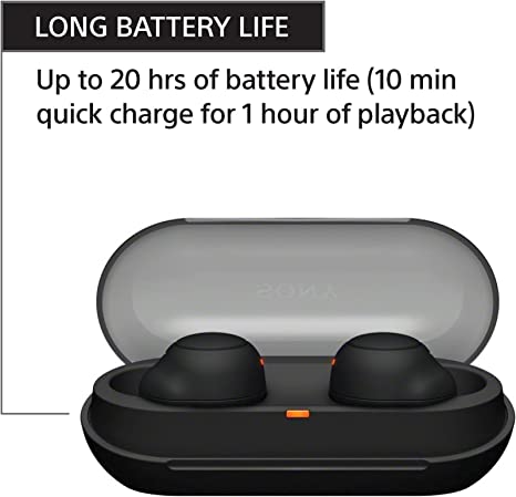 Sony WF-C500 Truly Wireless In-Ear Bluetooth Earbud Headphones | COLOR AVAILABLE”  BLACK & WHITE - Image 4