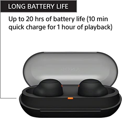 Sony WF-C500 Truly Wireless In-Ear Bluetooth Earbud Headphones | COLOR AVAILABLE”  BLACK & WHITE - Image 4