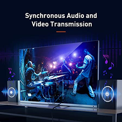 Baseus 4K HDMI to 4K HDMI 5m Adapter Cable - Image 2