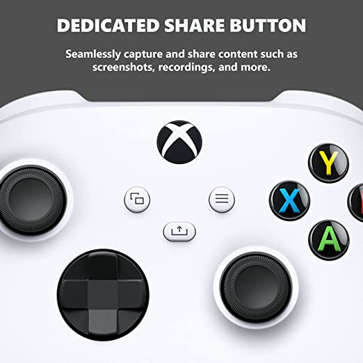 Xbox Wireless Controller | COLOR AVAILABLE” ROBOT WHITE, CARBON BLACK, ELECTRIC VOLT GREEN, PINK, BLUE, RED & SKY CIPHER - Image 3