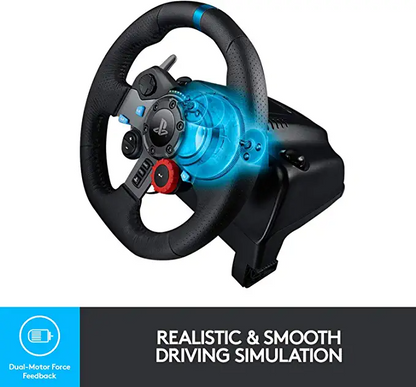 Logitech G29 Driving Force Racing Wheel – (PlayStation and PC) - Image 4