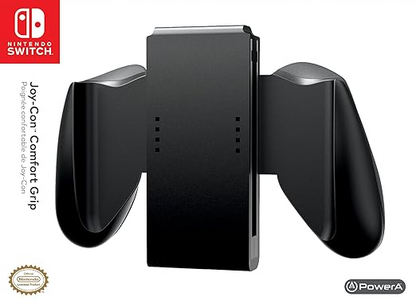 PowerA Joy Con Comfort Grips for Nintendo Switch – Black - Image 2