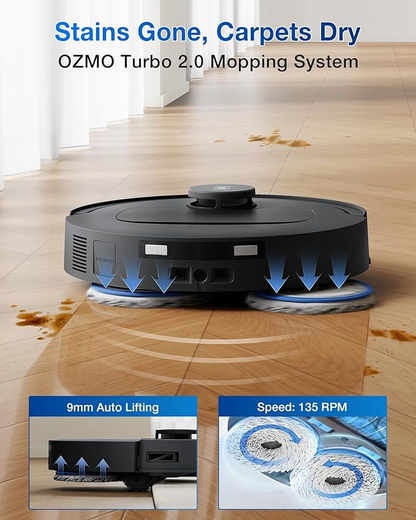 ECOVACS T30C EULER OMNI Robot Vacuum | COLOR” BLACK - Image 3