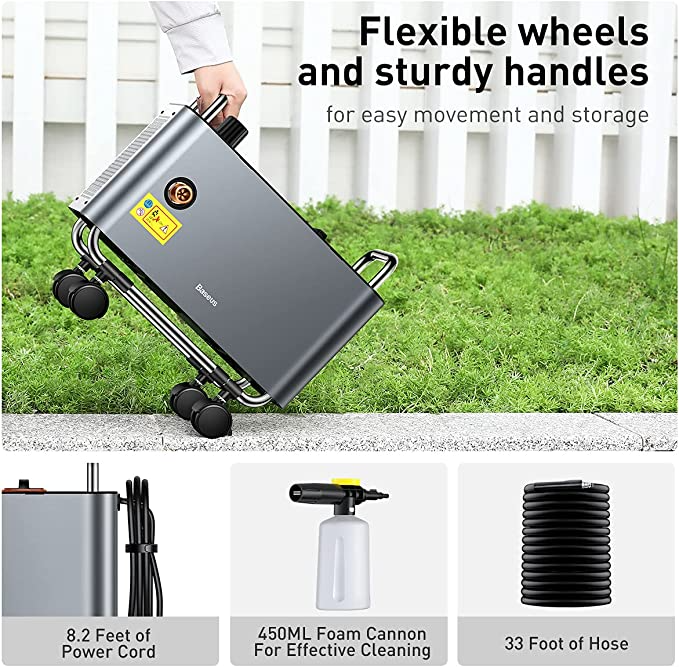 Baseus CRXCJ-C0A F1 Car Pressure Washer EU Tarnish - Image 5