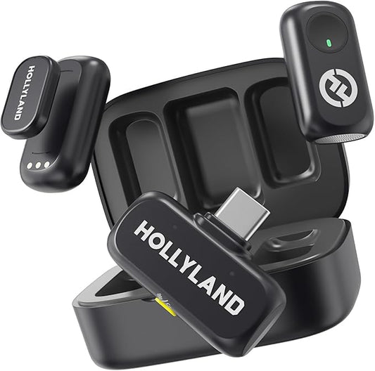 HOLLYLAND LARK A1 WIRELESS LAVVALIER MICROPHONE DUO USB-C
