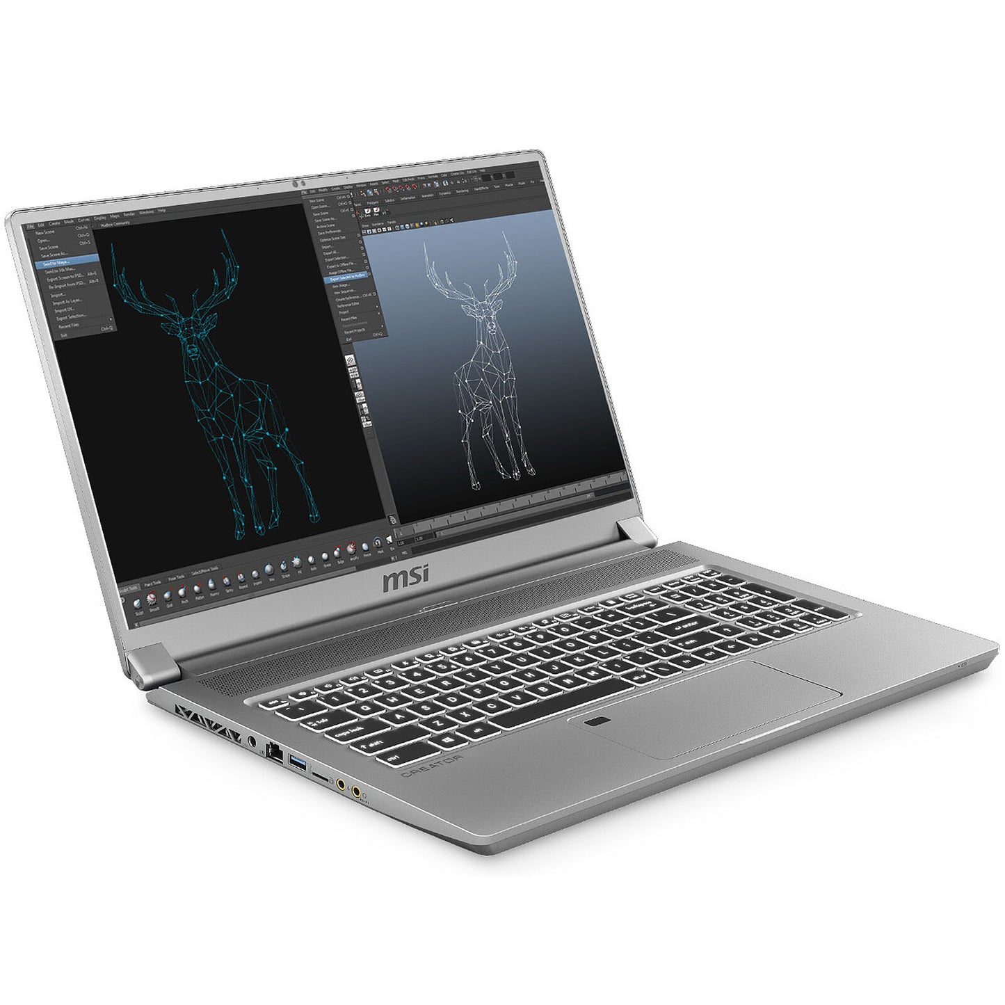 MSI Creator 17 A10SGS - 17" 4K 2160p UHD, 32GB RAM, 1TB NVMe SSD