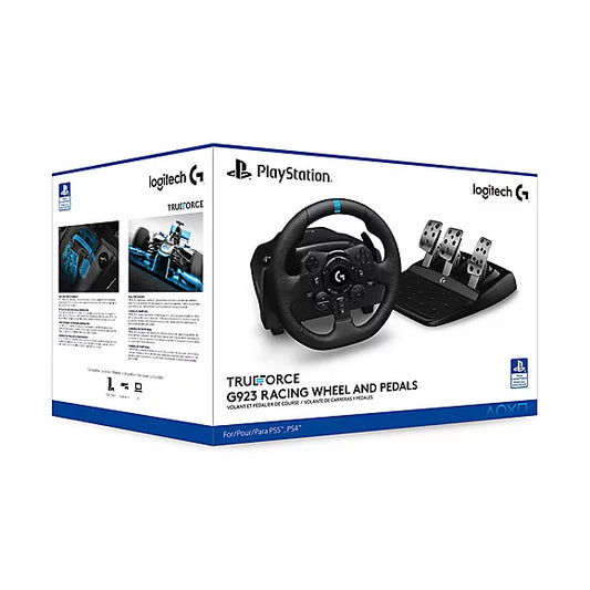 G923 Racing Wheel and Pedals for PS5, PS4 and PCG923 Racing Wheel and Pedals for PS5, PS4 and PC