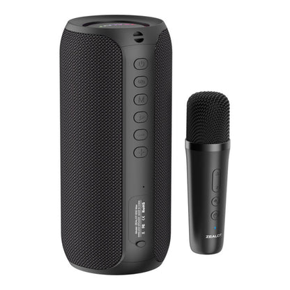 ZEALOT S69M Karaoke Portable Bluetooth Speaker with Mic - Angle 2