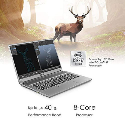 MSI Creator 17 A10SGS - 17" 4K 2160p UHD, 32GB RAM, 1TB NVMe SSD