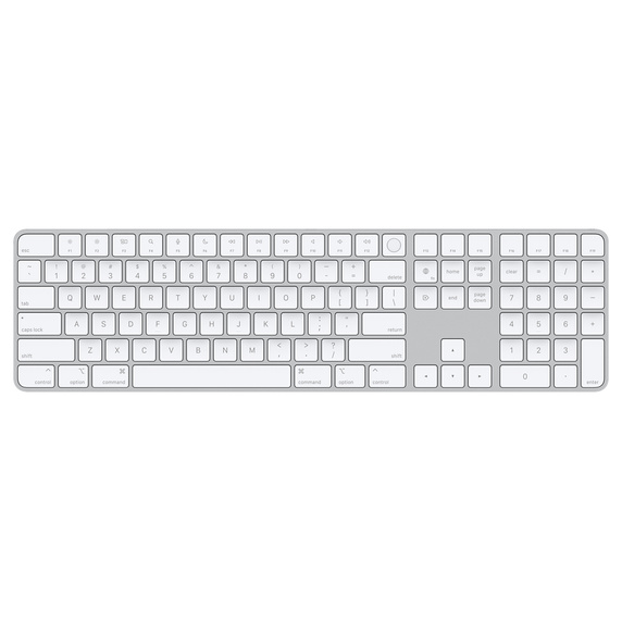 Apple Magic Keyboard with Touch ID and Numeric Keypad | COLOR” WHITE
