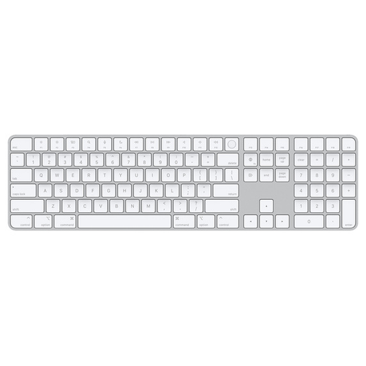 Apple Magic Keyboard with Touch ID and Numeric Keypad | COLOR” WHITE