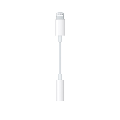 Apple Lightning to Headphone Jack Adapter – (3.5mm)