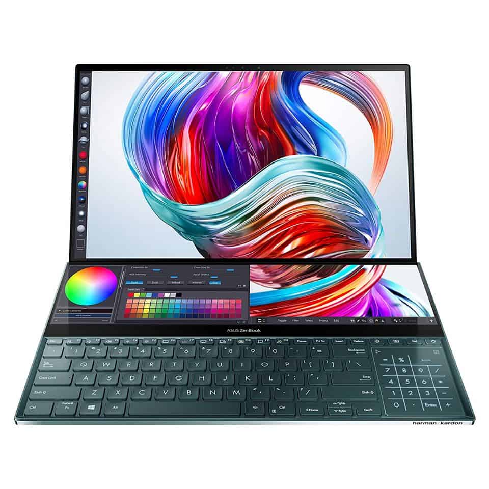 Asus Zenbook Pro Duo - 15.6" 4K UHD OLED Pantone, 32GB RAM, 1TB SSD