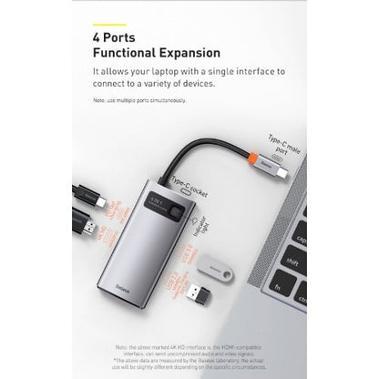 Baseus 4-In-1 Multifunctional Hub