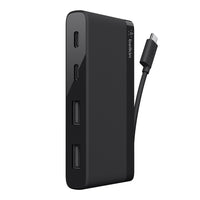 Belkin USB-C 4-Port Mini Hub | BLACK