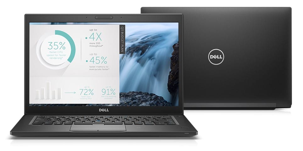 Dell Latitude 7280 Touch - 12.5", 8GB RAM, 256GB SSD