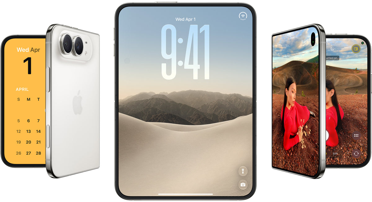 Apple iPhone Duo Foldable in Night Sky and Star White