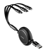 Baseus Golden Loop 3-In-1 Elastic Data Cable