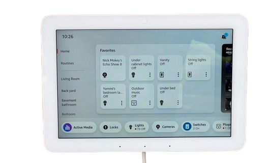 Echo Hub | 8” smart home control panel with Alexa